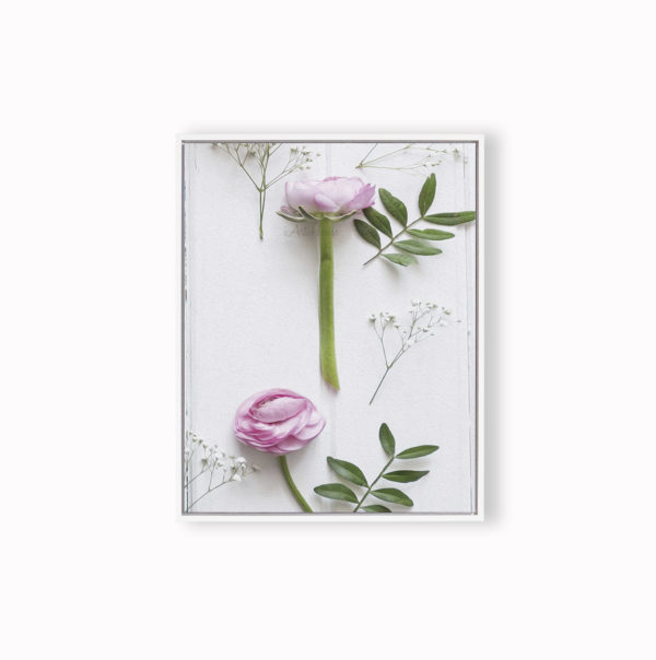 Flower Wall Decor 3PC Set Wall Art HD Prints on Premium Canvas With Frame - Image 3